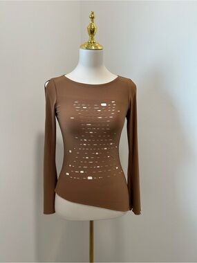 ✨ RARE AUTHENTIC VINTAGE VERSACE JEANS COUTURE MADE IN ITALY TOP ✨